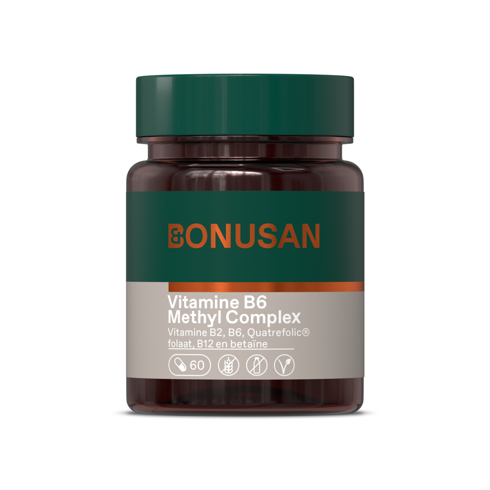 Bonusan Vitamin B6 Methyl-Komplex 60 VegaKapseln