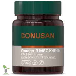 Bonusan Omega-3 MSC Krillöl 60 Weichkapseln