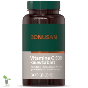 Bonusan Vitamin C 500 60 Kautabletten