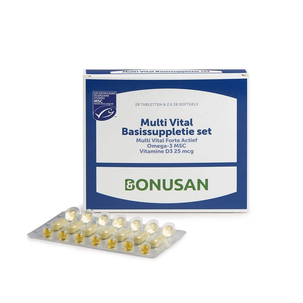 Bonusan Multi Vital Basic Ergänzungsset 2 X 28 Weichkapseln