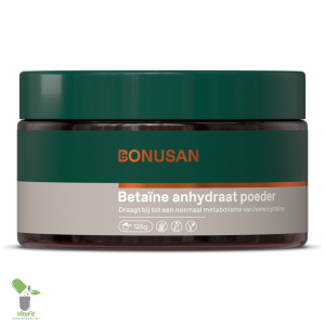 Bonusan Betain wasserfrei Pulver 125 Gramm