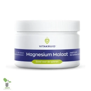 Pot Vitakruid Magnesium Malaat supplement.