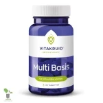 Vitakruid Multi Basis supplementenpot met 30 tabletten.