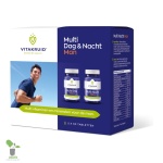 Vitakruid multivitaminen Dag & Nacht voor mannen.