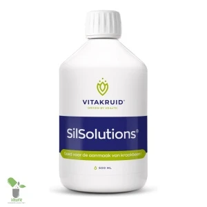 Fles Vitakruid SilSolutions voor kraakbeengezondheid, 500 ml.