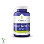 Visolie supplementenpot, Vitakruid, 1400 TG Sport.