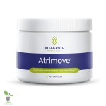 Vitakruid Atrimove pot met 300 capsules.
