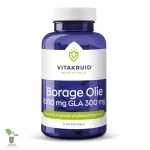 Pot borageolie supplementen, Vitakruid, 60 softgels.