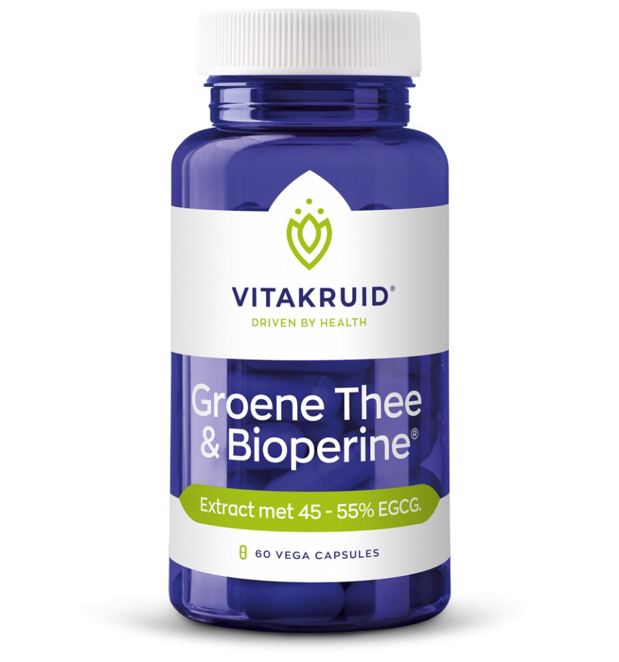 Vitakruid Groene Thee & Bioperine® 60 VegaCapsules
