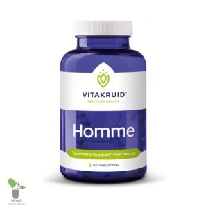 Vitakruid Homme testosteronsupport supplement, 90 tabletten.