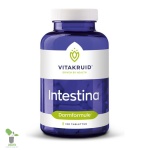 Vitakruid Intestina darmformule supplementenpot met 120 tabletten.