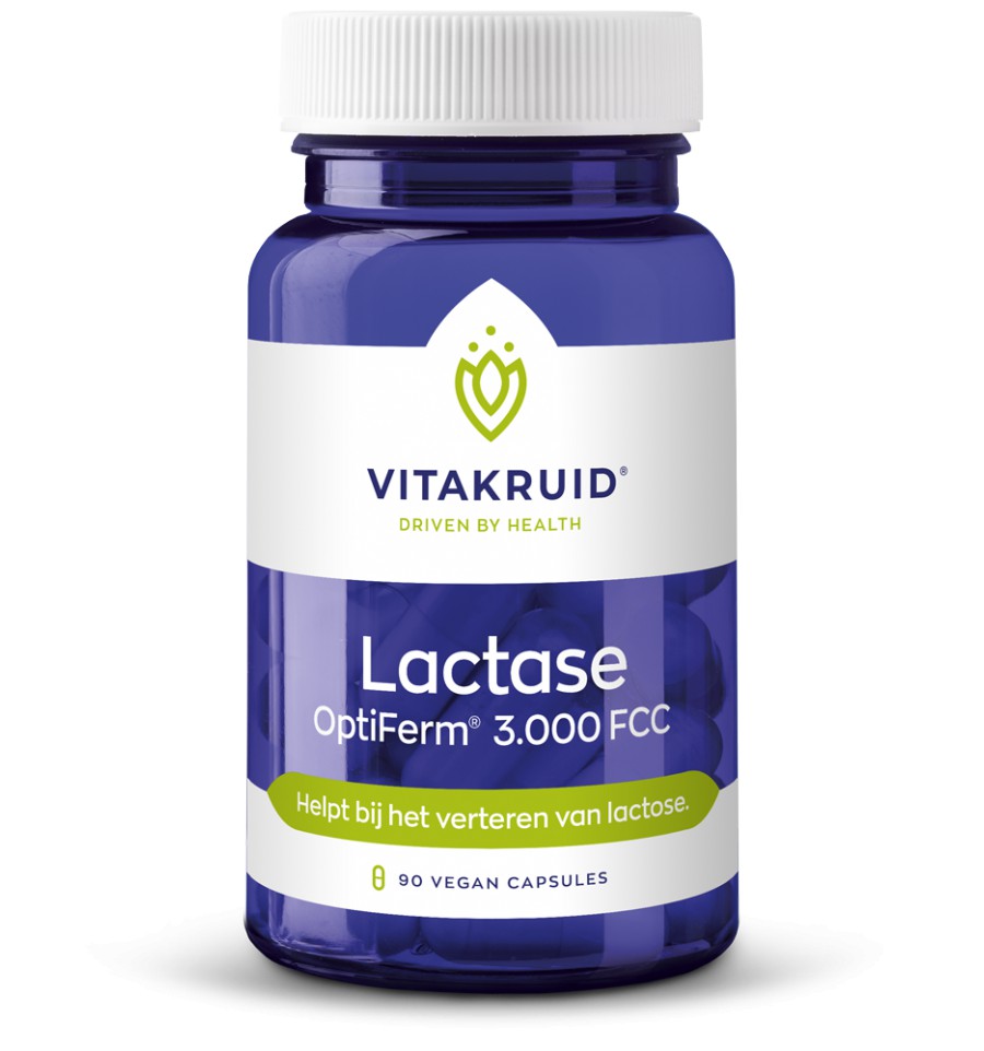 Vitakruid Lactase OptiFerm® 3.000 FCC 90 VegaCapsules