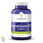 Pot Vitakruid Magnesium 200 Complex supplementen.