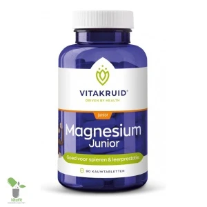 Vitakruid magnesium junior kauwtabletten voor kinderen