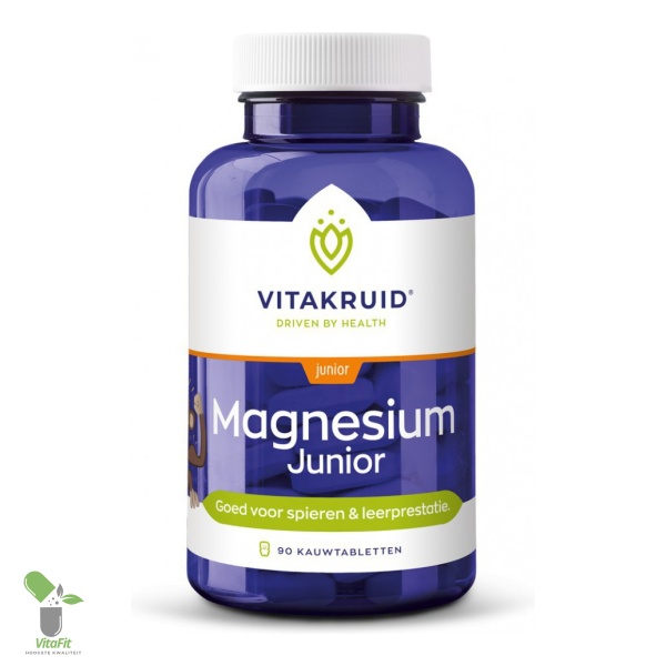 Vitakruid magnesium junior kauwtabletten voor kinderen