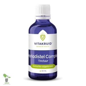 Mariadistel complex tinctuur flesje van Vitakruid, 50 ml.