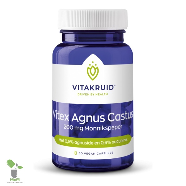 Vitex Agnus Castus vegan supplement, 60 capsules