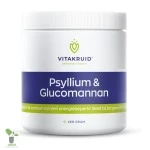 Vitakruid Psyllium & Glucomannan supplement pot 450 gram.
