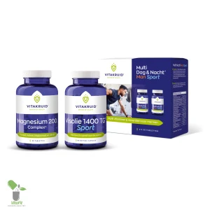 Vitakruid sport supplementen voor mannen.