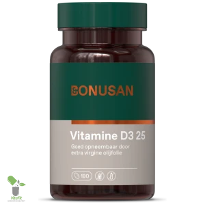 bonusan Vitamine D3 25   180 Softgels