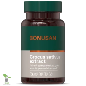 Bonusan Crocus sativus extract 60 VegaCapsules