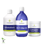 Vitakruid voedingssupplementen - silicium, MCT olie, collageen.