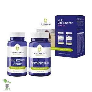 Vitakruid supplementen voor vrouwen, gezondheid en welzijn.