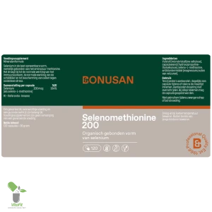 Bonusan Selenomethionin 200 120 Kapseln